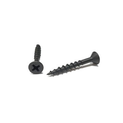 Picture of BFXP08114R2F - (9M) 8X1-1/4 FLAT PH BLK SCREW